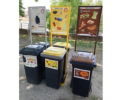 Totems de tri pour les Eco-festivités